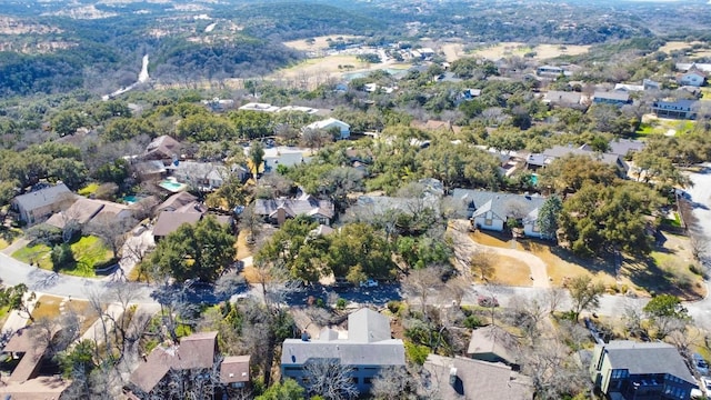 drone / aerial view featuring a residential view