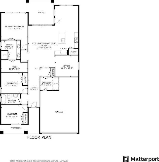 view of layout