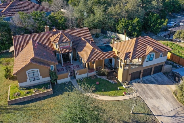 15100 Canary St, Austin, TX 78734 - aerial view of property and surrounding area