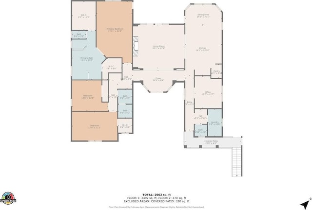 15100 Canary St, Austin, TX 78734 - view of floor plan / room layout