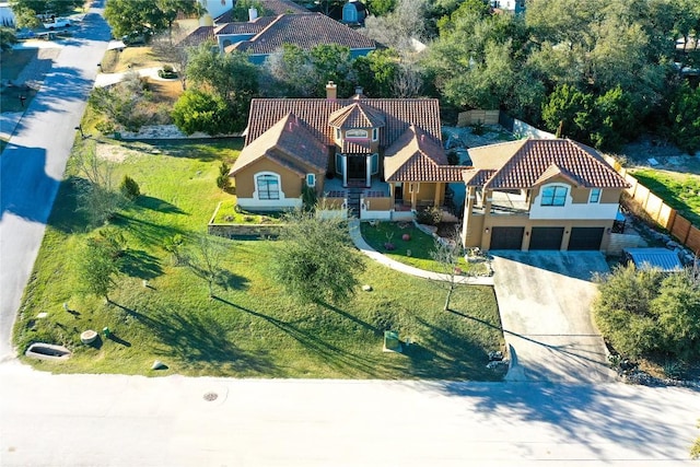 15100 Canary St, Austin, TX 78734 - view from above of property