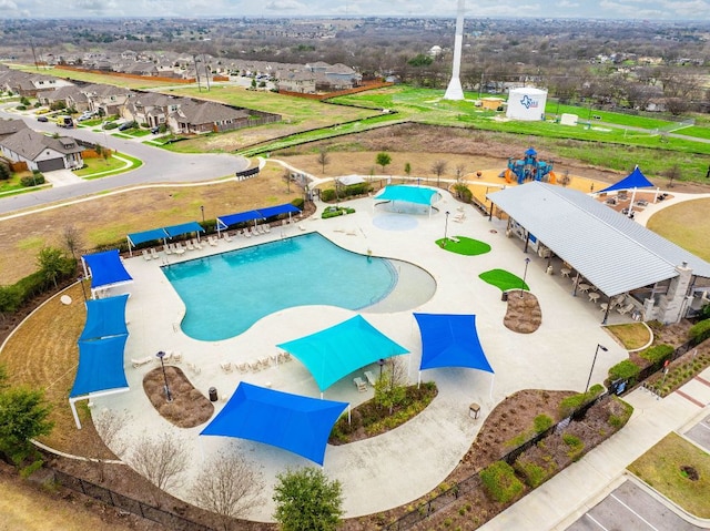 view of pool