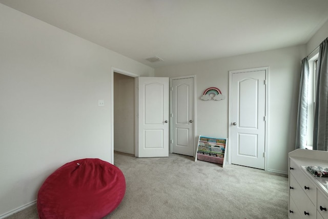 13505 Abraham Lincoln St, Manor, TX 78653 - sitting room featuring light colored carpet and baseboards