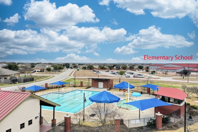 13505 Abraham Lincoln St, Manor, TX 78653 - view of community pool