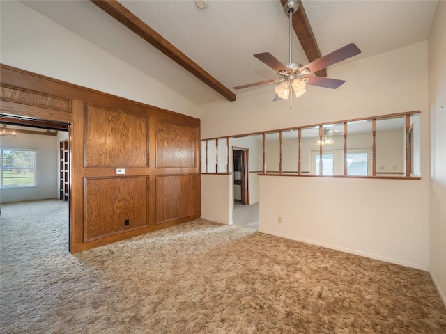 805 Wanta Hideaway, Spicewood, TX 78669 - unfurnished room featuring carpet flooring and a ceiling fan