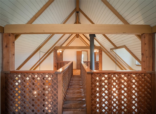 805 Wanta Hideaway, Spicewood, TX 78669 - view of staircase