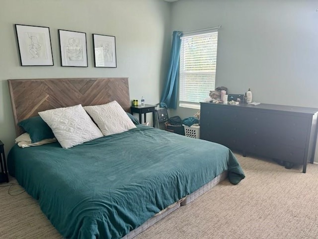 bedroom featuring carpet floors