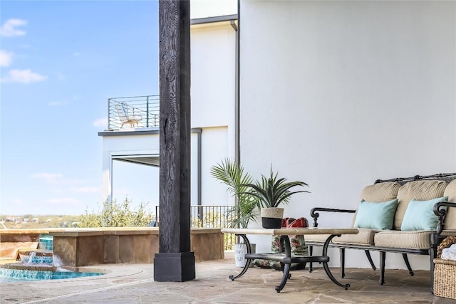 1208 Watercliffe Dr, Lago Vista, TX 78645 - exterior space featuring stucco siding