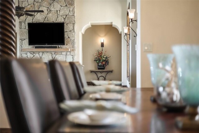 1208 Watercliffe Dr, Lago Vista, TX 78645 - view of dining room