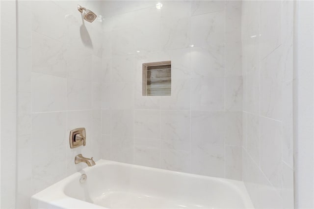bathroom featuring tub / shower combination