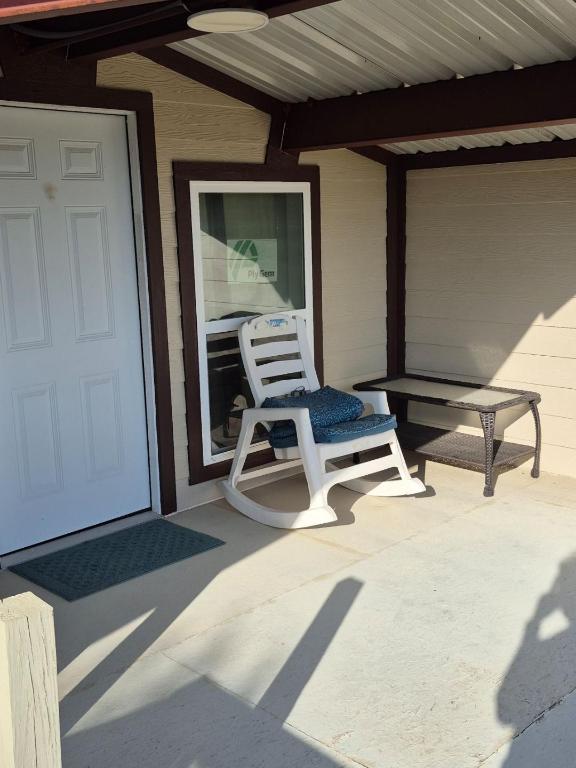 entrance to property with a porch