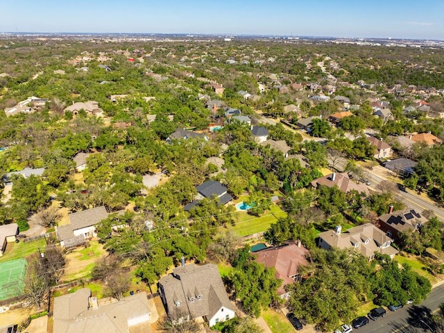 7701 Penelope Cir, Austin, TX 78759 - drone / aerial view with a residential view