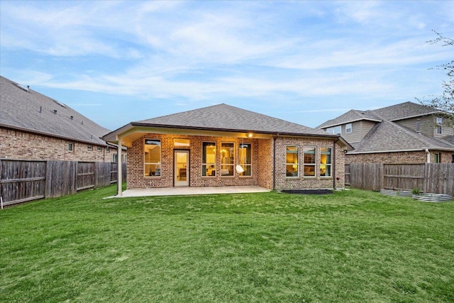 6618 Tiger Trl, Katy, TX 77493 - back of house featuring brick siding and a patio area