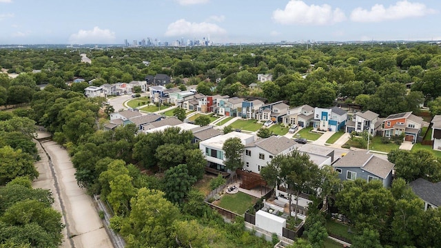 birds eye view of property featuring a residential view