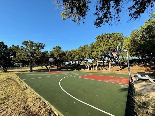 view of sport court with community basketball court