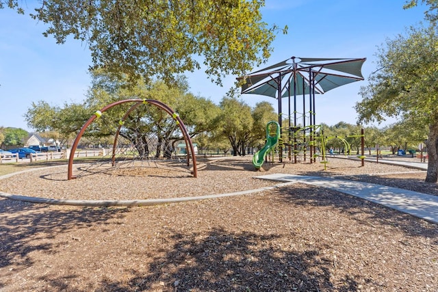 view of community playground