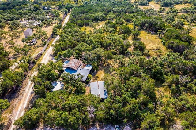 aerial view with a view of trees