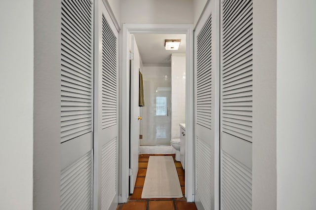 300 Grand Prairie Cir, Dripping Springs, TX 78620 - corridor with tile patterned flooring