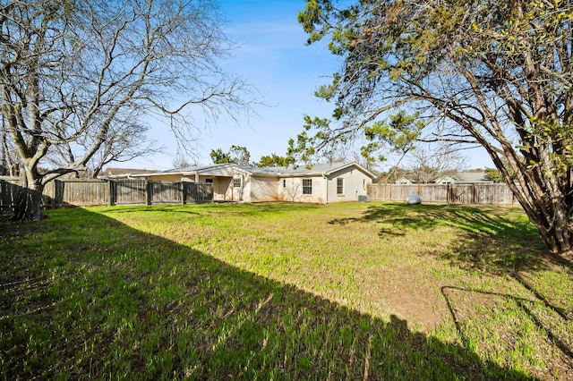 300 Grand Prairie Cir, Dripping Springs, TX 78620 - view of fenced backyard