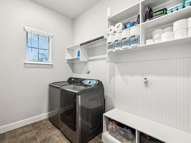 141 Bear Paw Run, Georgetown, TX 78628 - washroom with separate washer and dryer and baseboards