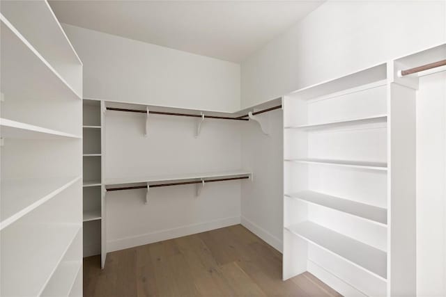 116 Azalea Loop, Horseshoe Bay, TX 78657 - spacious closet with wood finished floors