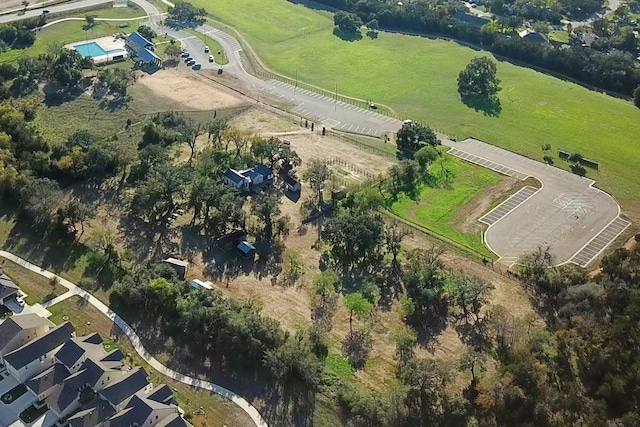 bird's eye view featuring a rural view