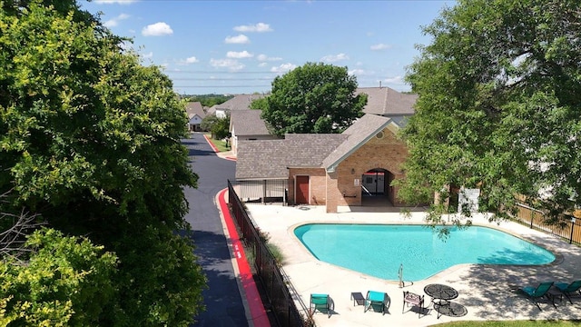 12185 Chelsea Glen Place Br, Austin, TX 78753 - view of pool with a patio area