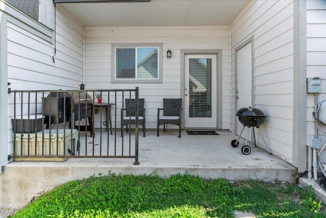 12185 Chelsea Glen Place Br, Austin, TX 78753 - view of patio / terrace featuring a grill