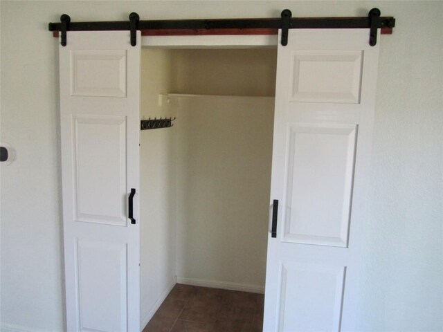 view of closet