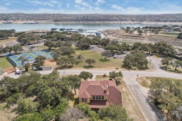 212 Venture Blvd S, Leander, TX 78645 - drone / aerial view of a large body of water