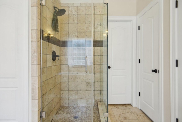 212 Venture Blvd S, Point Venture, TX 78645 - bathroom featuring a shower stall
