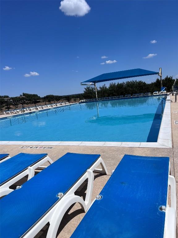 212 Venture Blvd S, Point Venture, TX 78645 - view of swimming pool