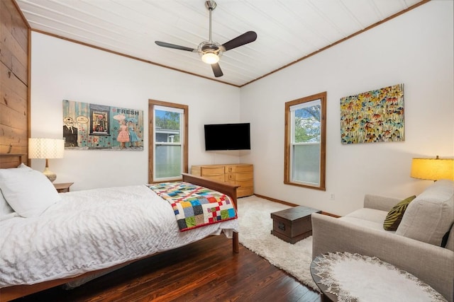 2300 Willow St, Austin, TX 78702 - bedroom featuring wood-type flooring and a ceiling fan