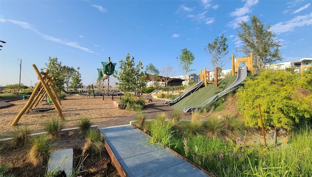 view of community playground