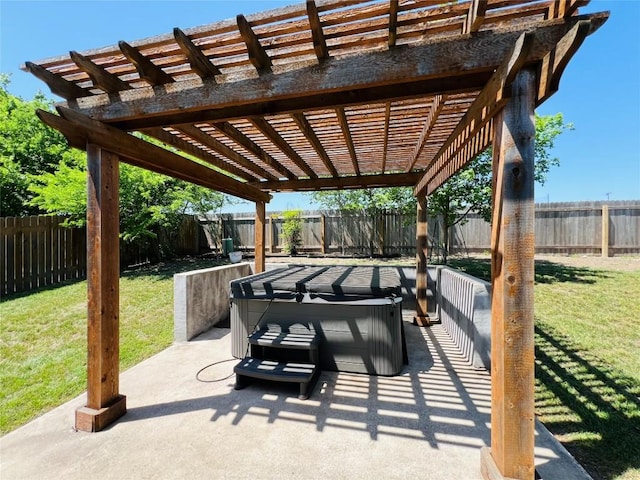 13106 Bennington Ln, Austin, TX 78753 - view of patio / terrace with a pergola