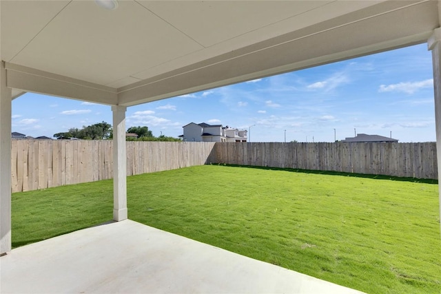208 Seattle Slew Dr, Jarrell, TX 76537 - view of yard with a patio area
