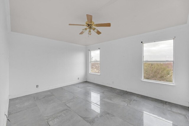 15009 Mossycup Ln, Austin, TX 78724 - unfurnished room featuring ceiling fan and baseboards
