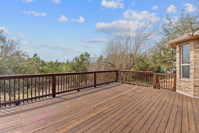 view of deck