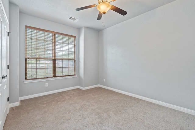 4801 Pyrenees Pass, Bee Cave, TX 78738 - empty room featuring carpet flooring, baseboards, and ceiling fan