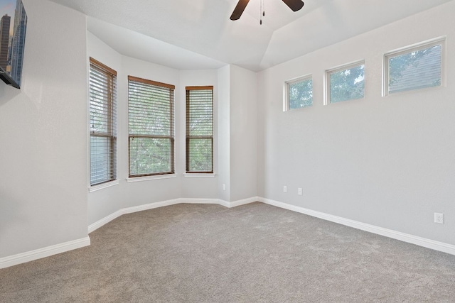 4801 Pyrenees Pass, Bee Cave, TX 78738 - carpeted spare room with a ceiling fan and baseboards