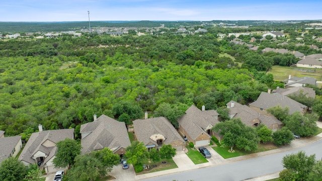 4801 Pyrenees Pass, Bee Cave, TX 78738 - aerial perspective of suburban area featuring a forest