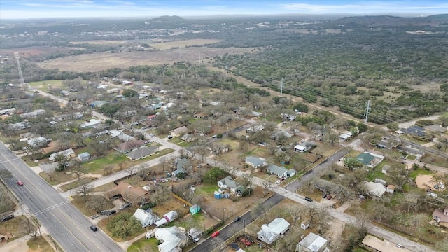 drone / aerial view