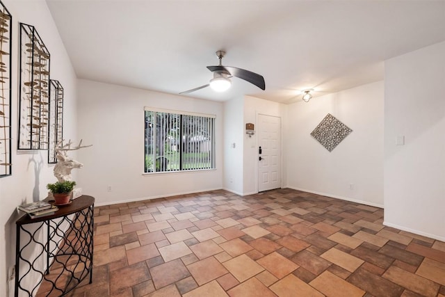 9504 Quail Village Ln, Austin, TX 78758 - unfurnished room featuring ceiling fan and baseboards