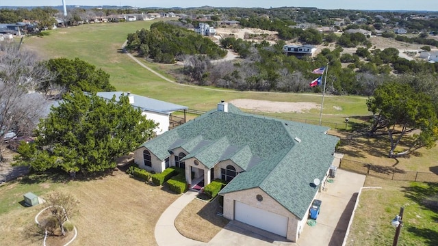 20531 Highland Lake Dr, Lago Vista, TX 78645 - view from above of property