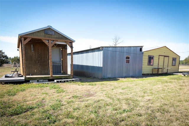 view of outbuilding featuring an outdoor structure