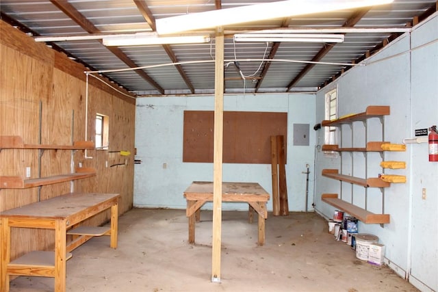 1221 Giddings St, Lexington, TX 78947 - storage area with electric panel