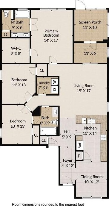 216 Farm Hill Dr, Georgetown, TX 78633 - home floor plan