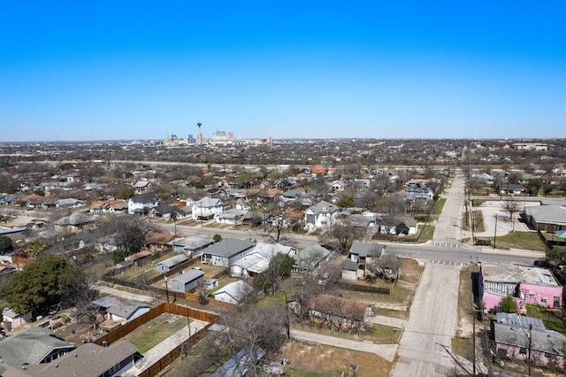 birds eye view of property featuring a residential view