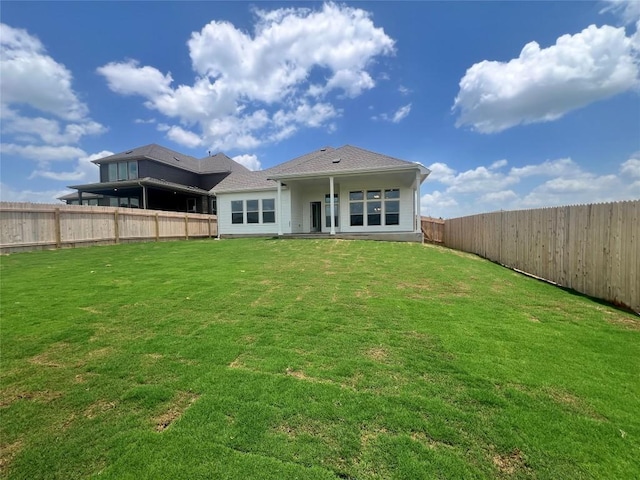 20425 Gillbrand Rd, Manor, TX 78653 - back of property featuring a fenced backyard