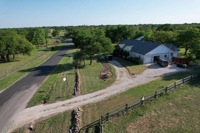 107 Patricia Rd, Georgetown, TX 78628 - aerial view of property and surrounding area featuring a heavily wooded area